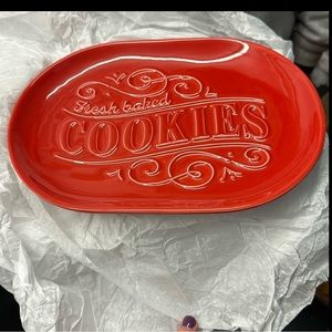 Hallmark fresh baked cookies plate